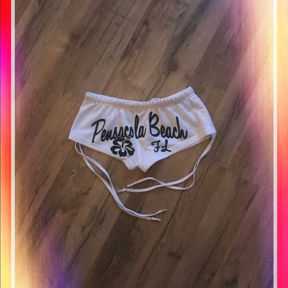 ‼️50% OFF‼️ White swim shorts